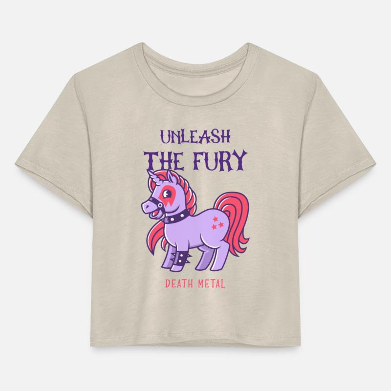 Unicorns unleash the fury. Death Metal!