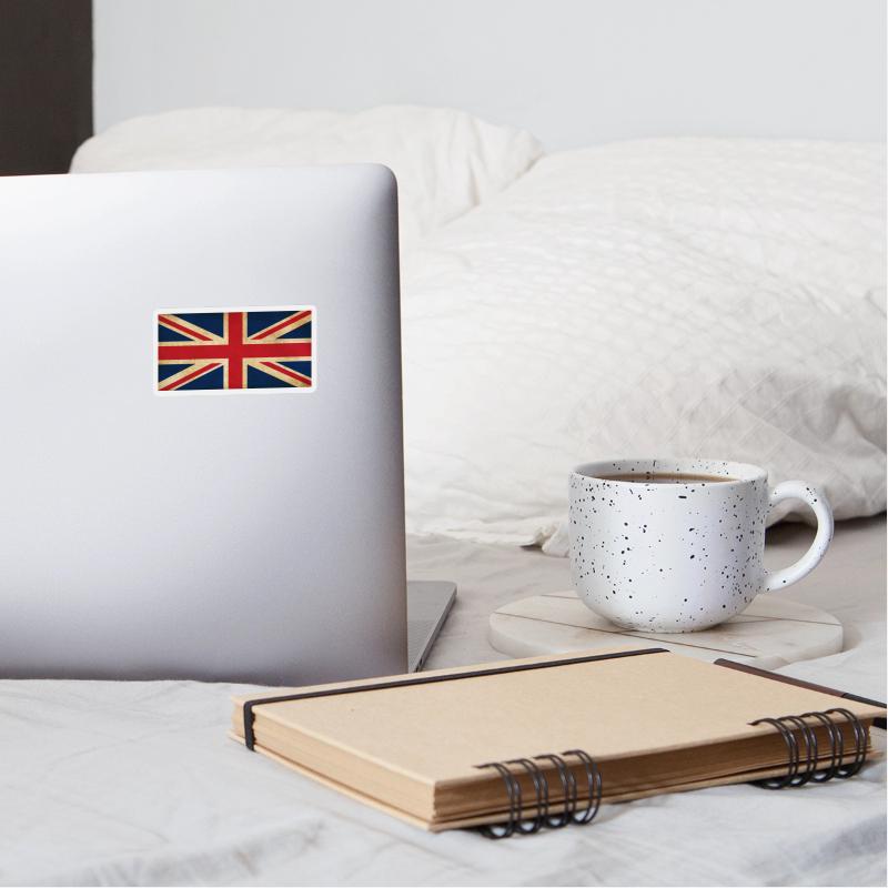 United Kingdom grunge national flag