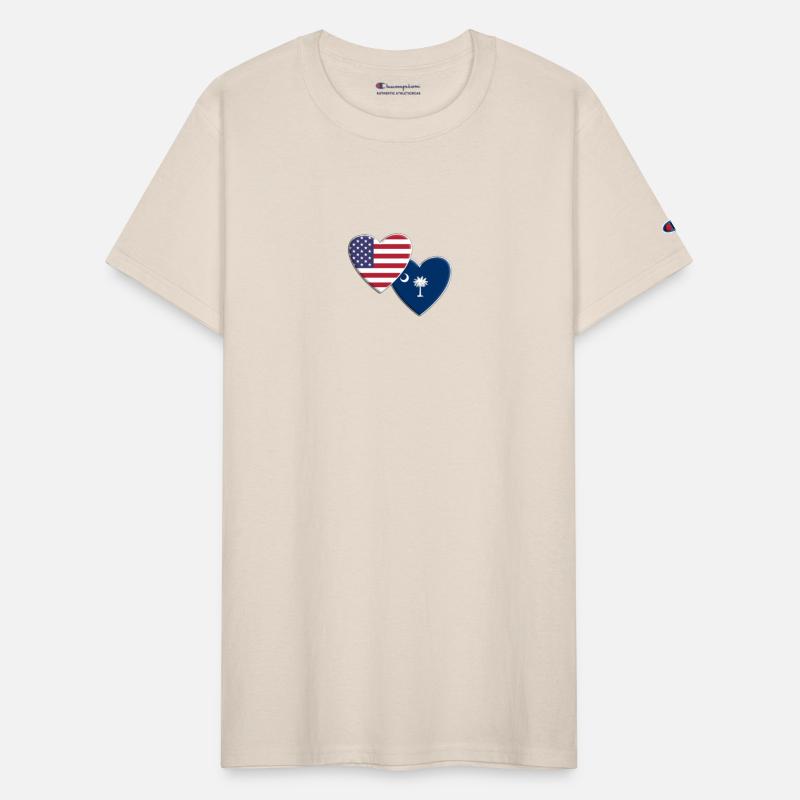 USA American State Of South Carolina Flag