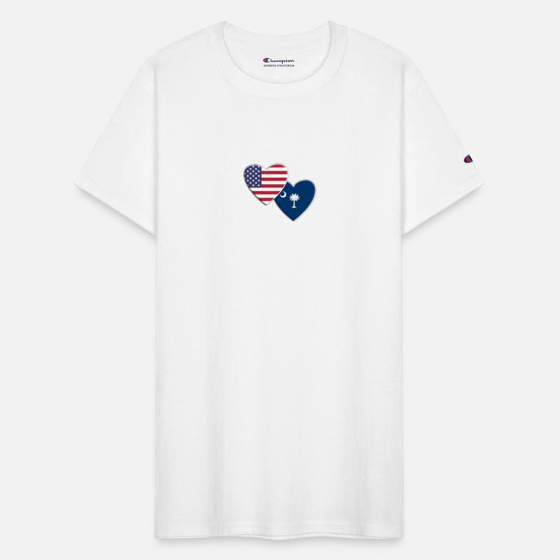 USA American State Of South Carolina Flag