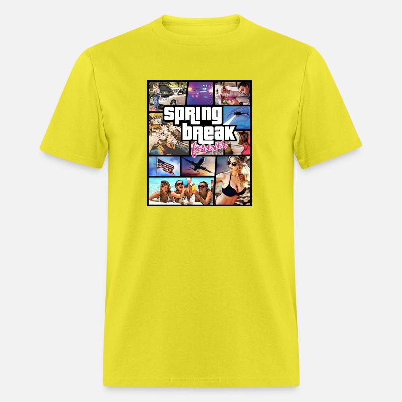 USA Spring Break Comic Style