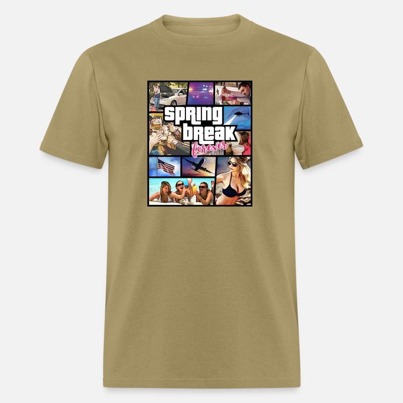 USA Spring Break Comic Style