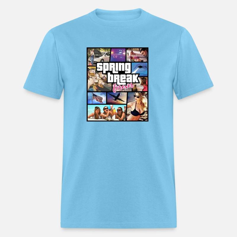 USA Spring Break Comic Style