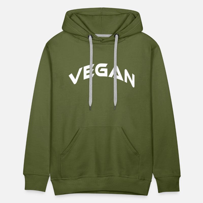 Vegan word text