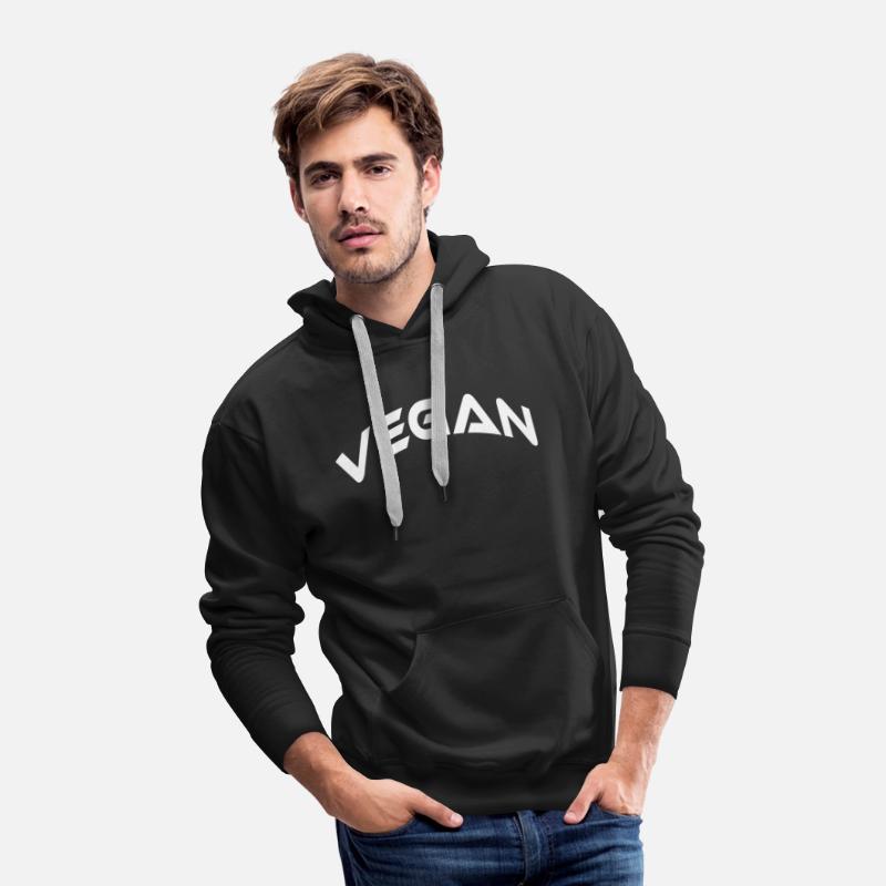 Vegan word text