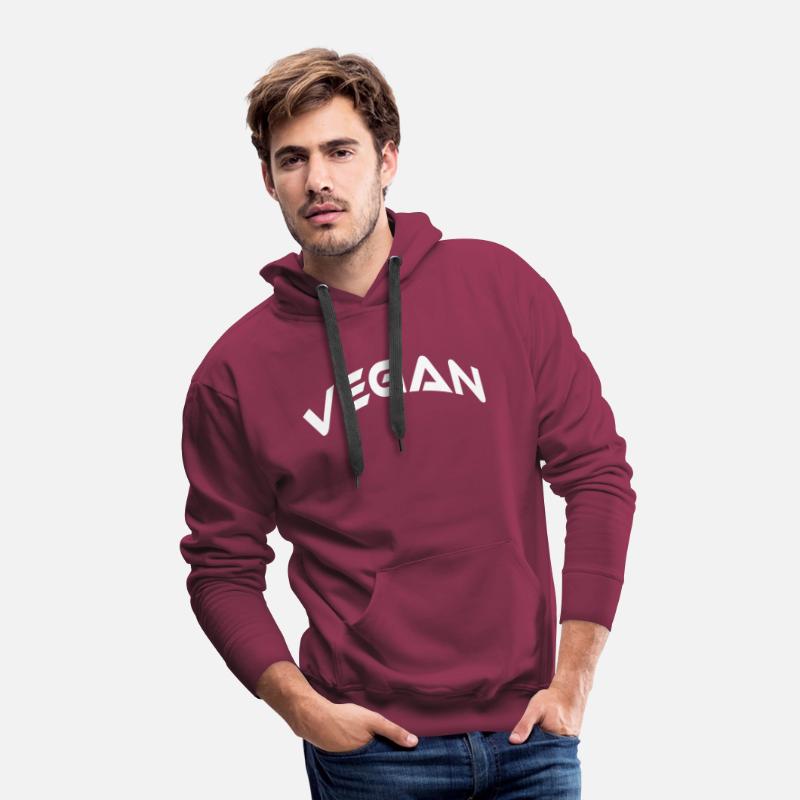 Vegan word text