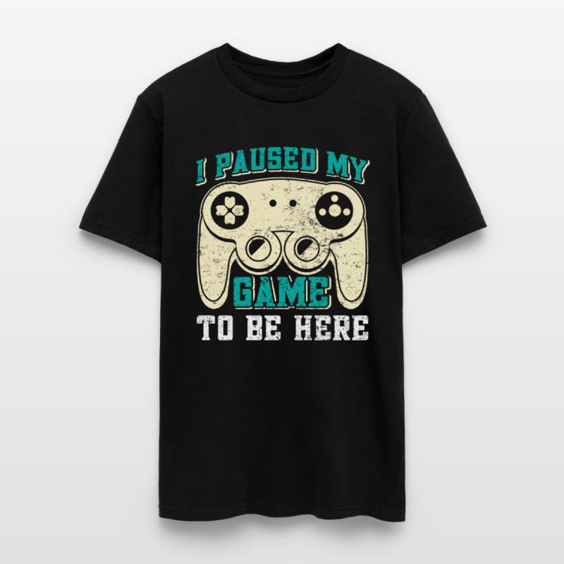 Video Player I Paused my Game to be Here Gamer