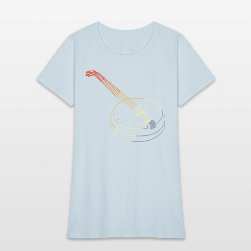 Vintage Banjo Drawing