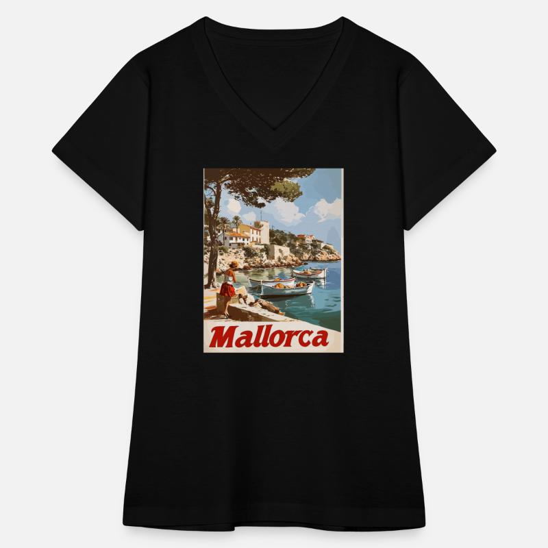 Vintage Mallorca Travel Spain Island
