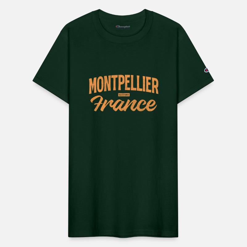 Vintage Montpellier Text