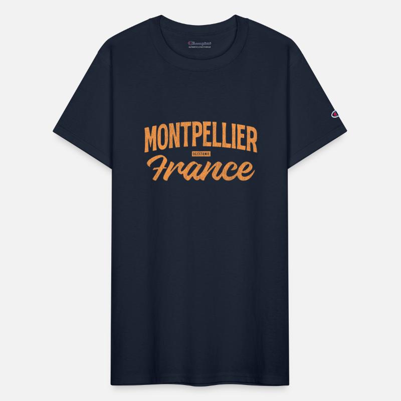 Vintage Montpellier Text