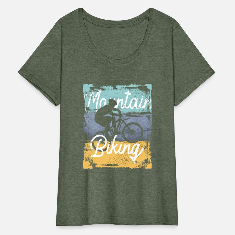 Vintage Mountain Biking Extreme sport