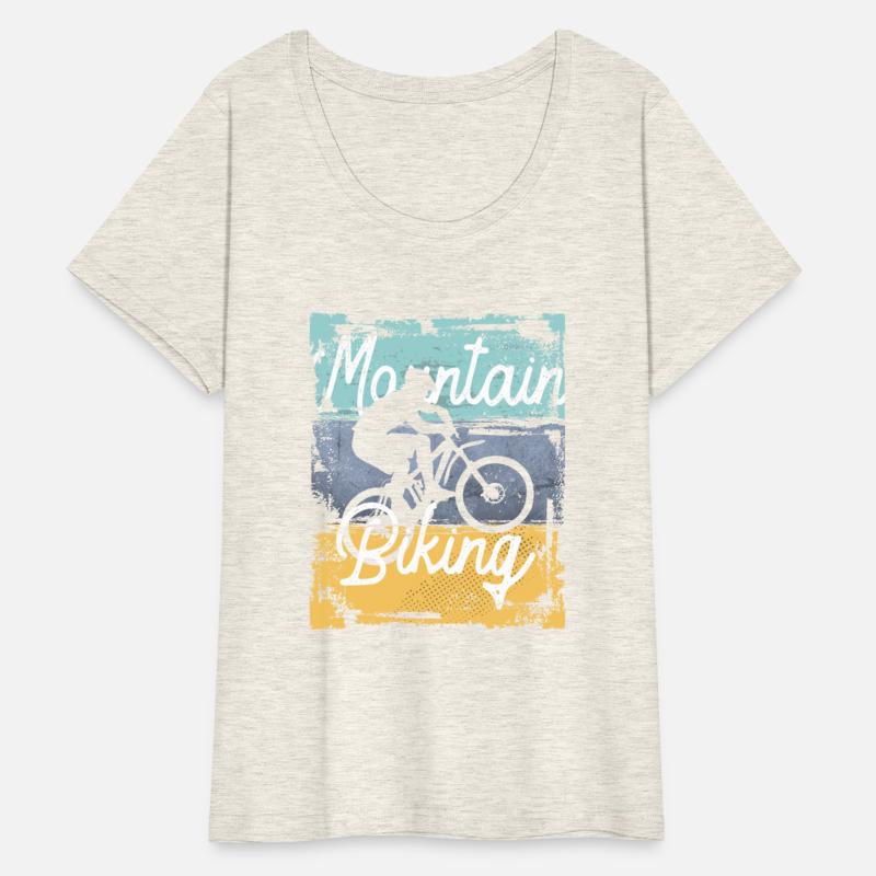 Vintage Mountain Biking Extreme sport