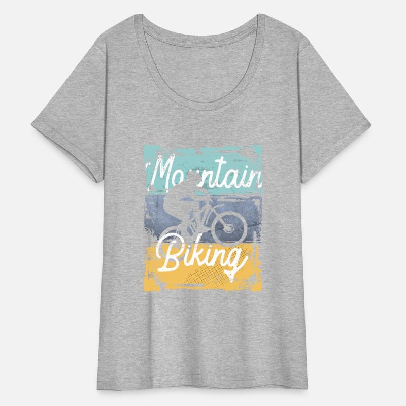 Vintage Mountain Biking Extreme sport