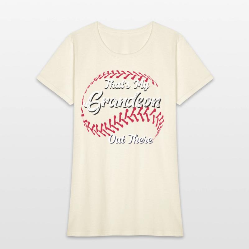 Vintage That's My Grandson Out There Baseball