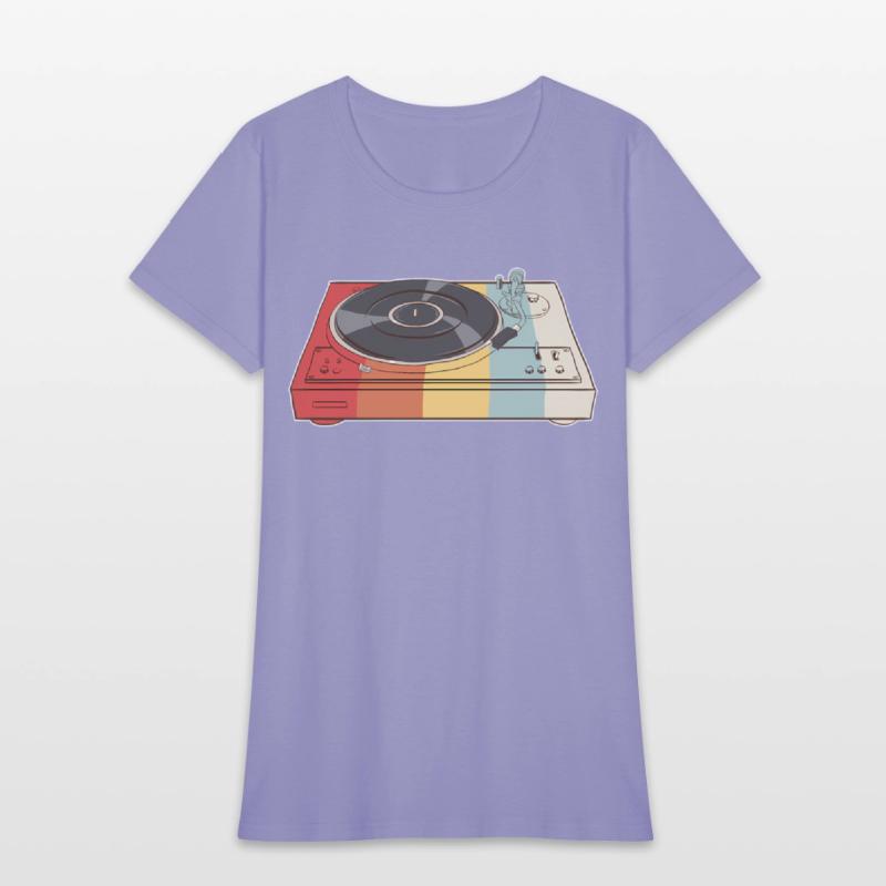 Vinyl Records Turntable Dj