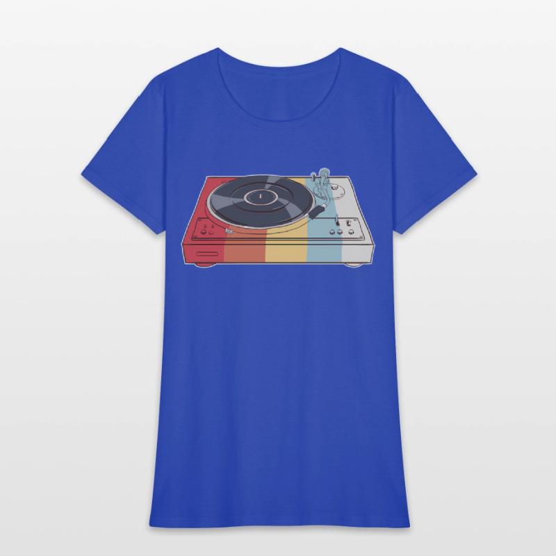 Vinyl Records Turntable Dj