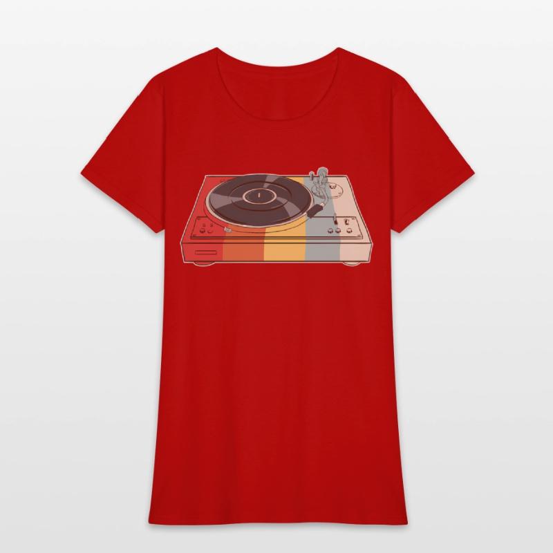 Vinyl Records Turntable Dj