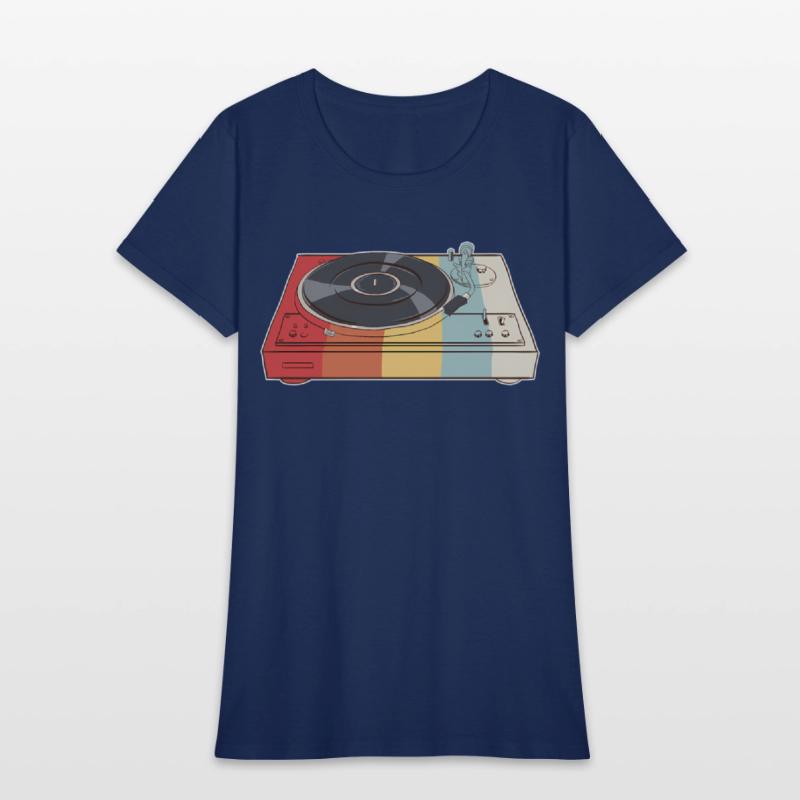 Vinyl Records Turntable Dj