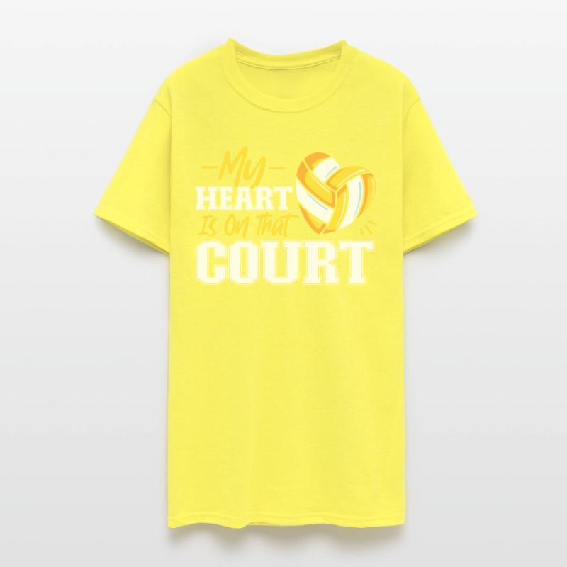 Volleyball Player Team My Heart Is
