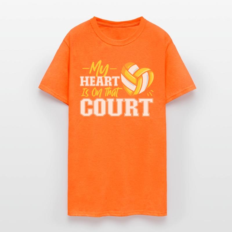 Volleyball Player Team My Heart Is