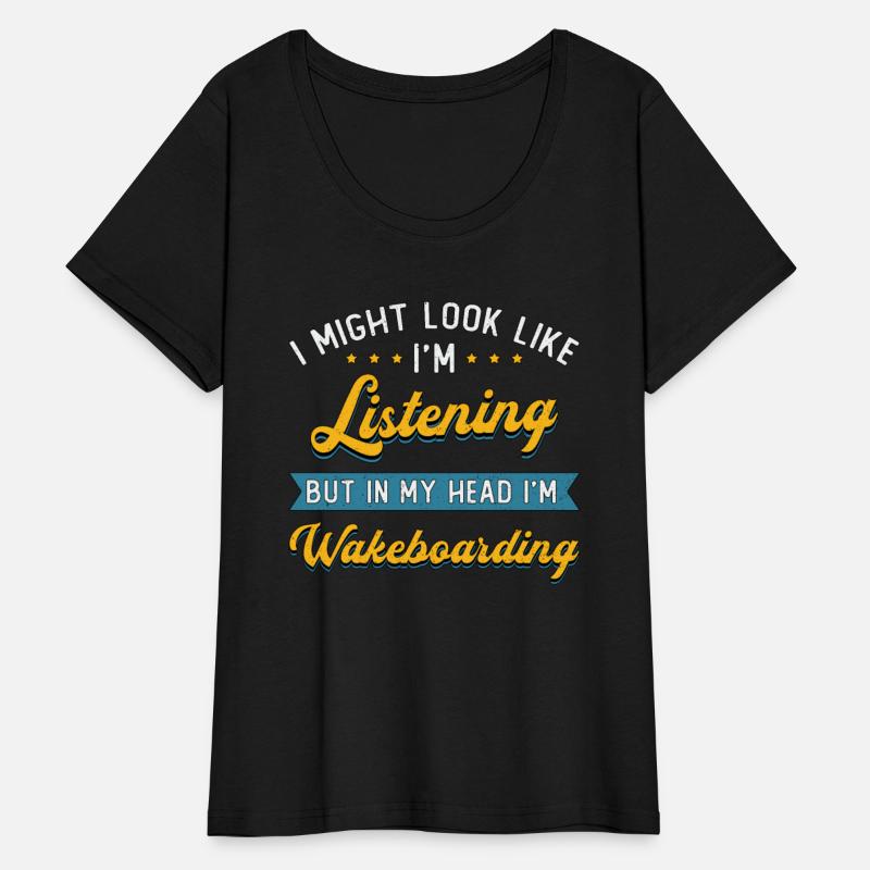 Wakeboarding I'm Listening Wakeboarder Wakeboard