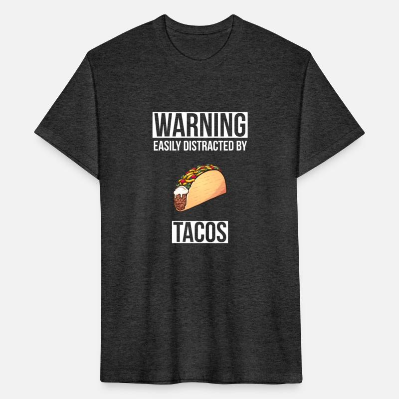 warning distracted by tacos