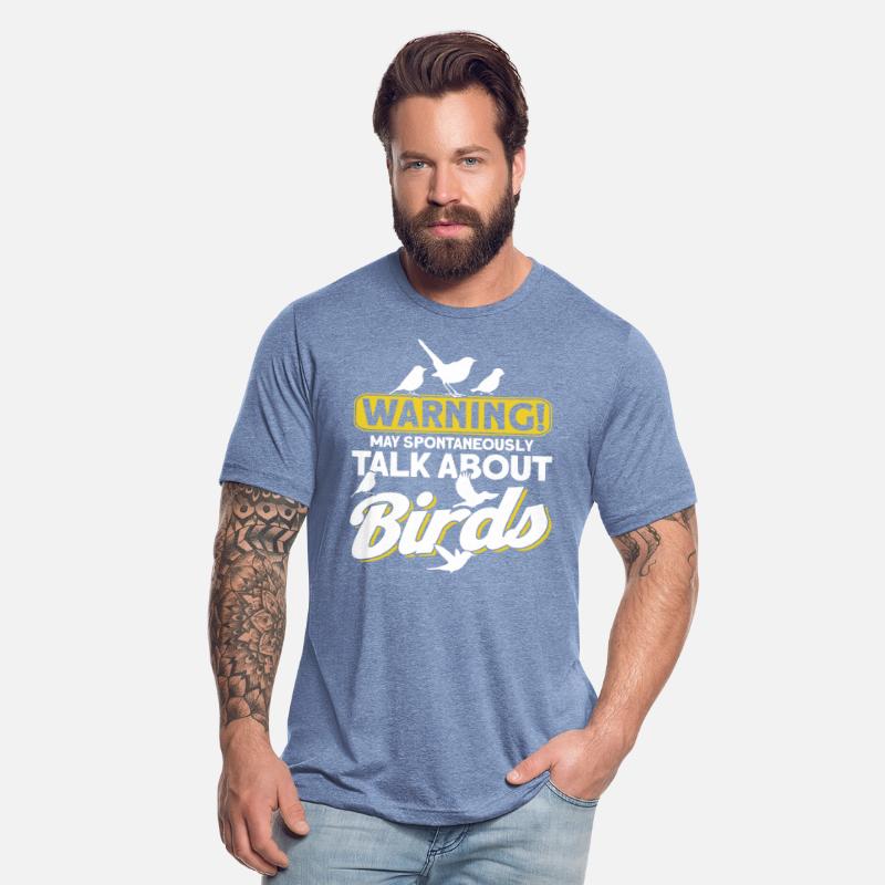 Warning May Spontaneneously Talk About Birds