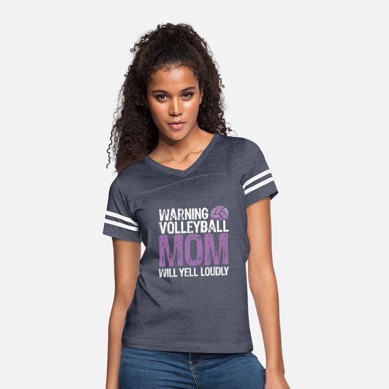 Warning Volleyball Mom Will Yell Loudly Mom