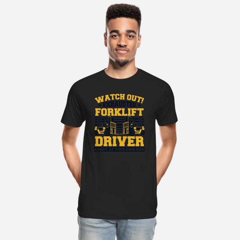 Watch Out Exhausted Forklift Driver Pro Forklift