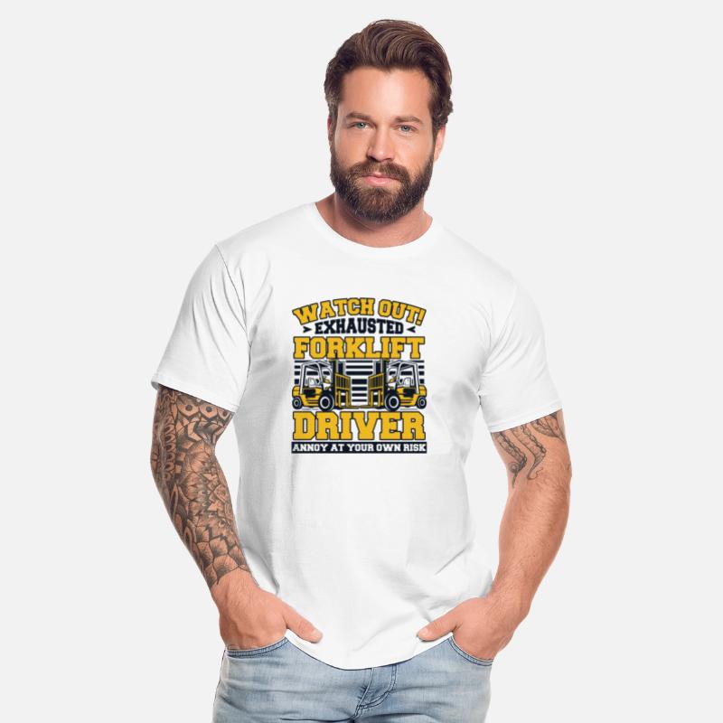 Watch Out Exhausted Forklift Driver Pro Forklift