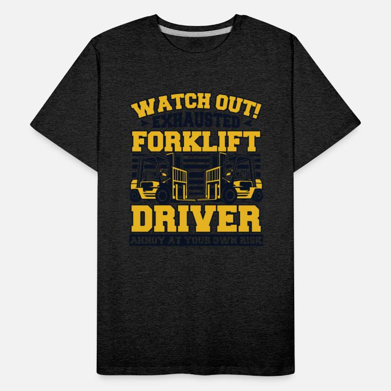 Watch Out Exhausted Forklift Driver Pro Forklift