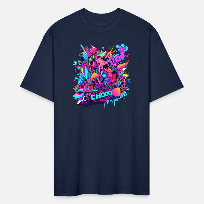 Watercolor splash graffiti design. Choo.