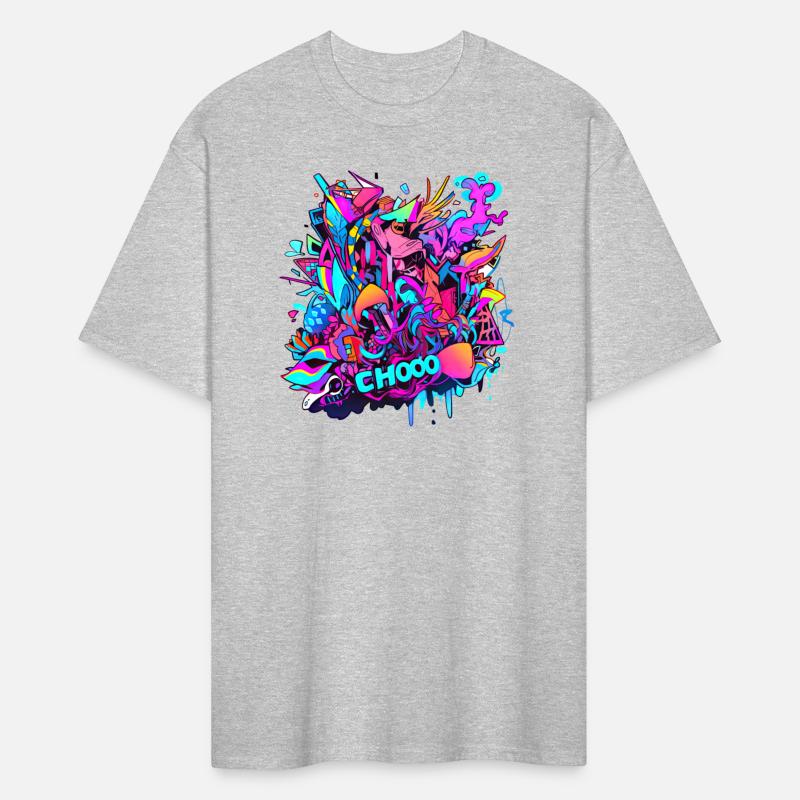 Watercolor splash graffiti design. Choo.