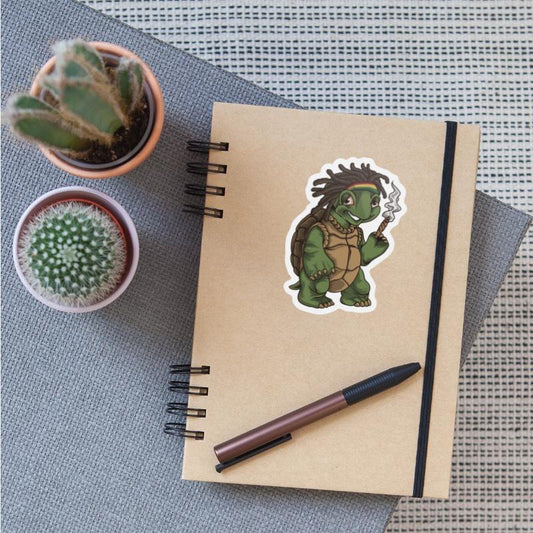 Weed Smoking Turtle | Cannabis THC CBD Rasta