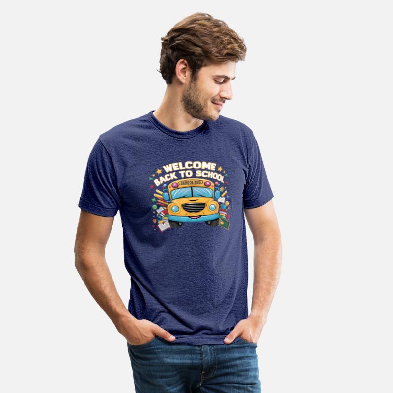 Welcome Back To School Bus Happy First Day Of Scho