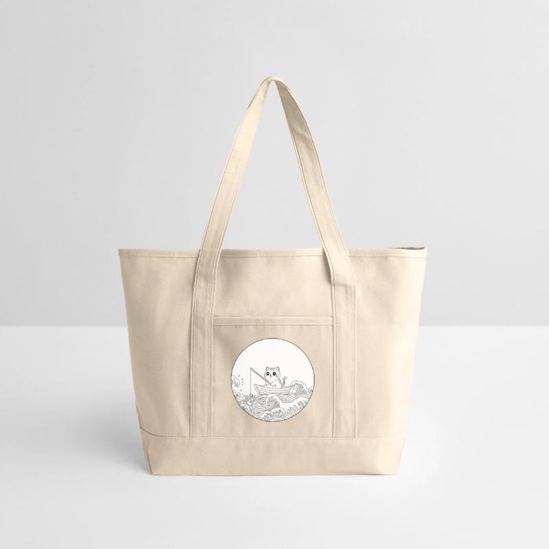 Whimsical Cat Sailor Coloring Design