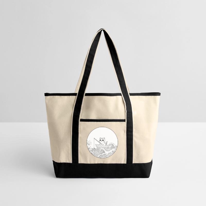 Whimsical Cat Sailor Coloring Design