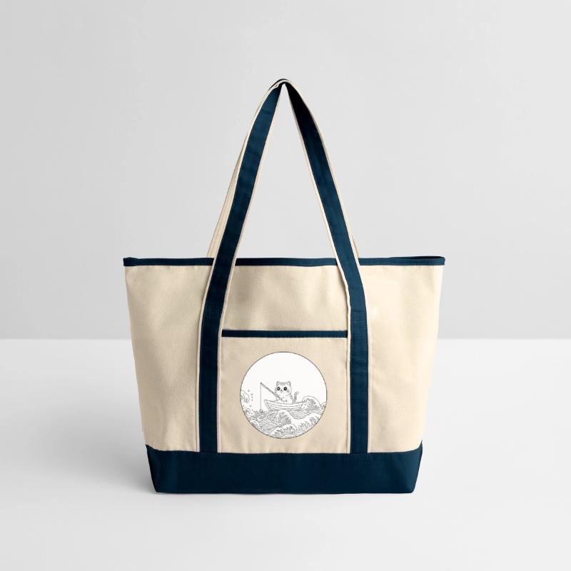 Whimsical Cat Sailor Coloring Design