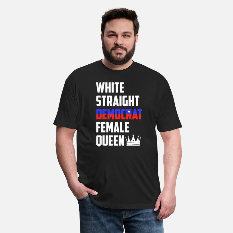 White Straight Democrat Female Queen Funny Democra
