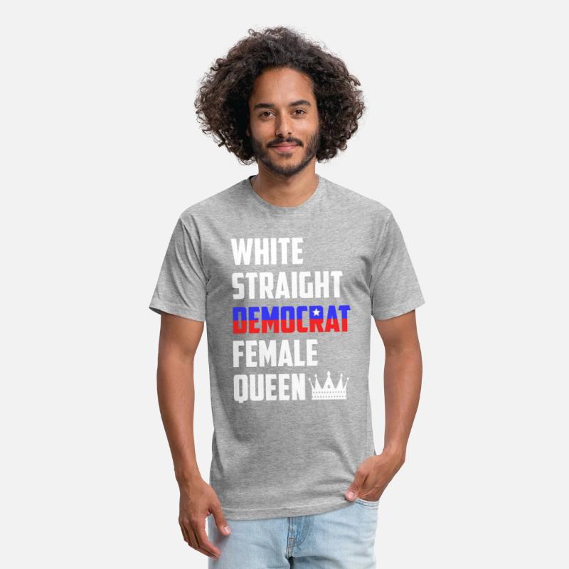 White Straight Democrat Female Queen Funny Democra