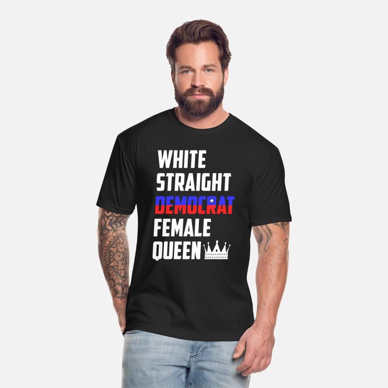 White Straight Democrat Female Queen Funny Democra
