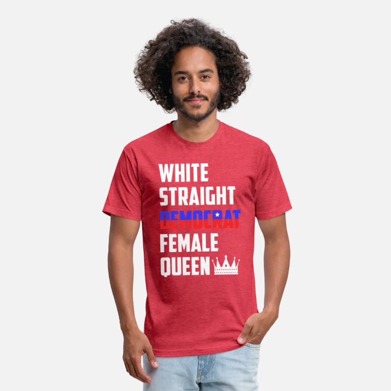 White Straight Democrat Female Queen Funny Democra