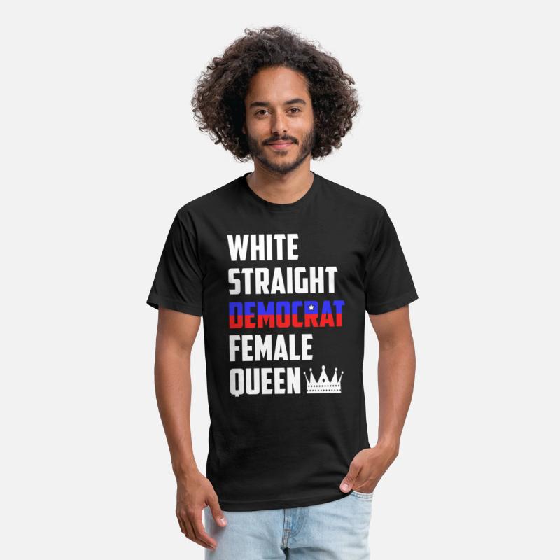 White Straight Democrat Female Queen Funny Democra