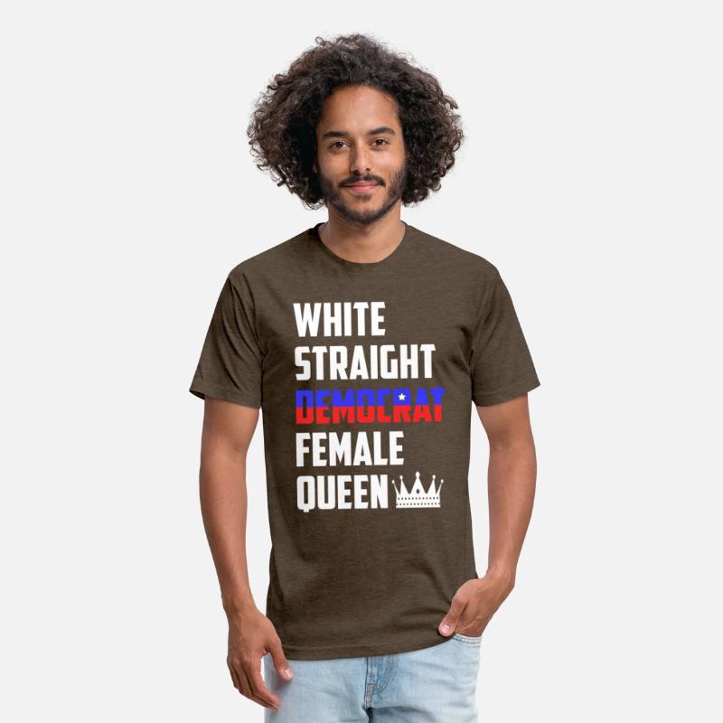 White Straight Democrat Female Queen Funny Democra