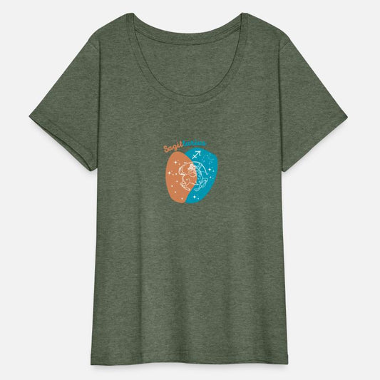 Wild at Heart: A Minimalist Sagittarius Design