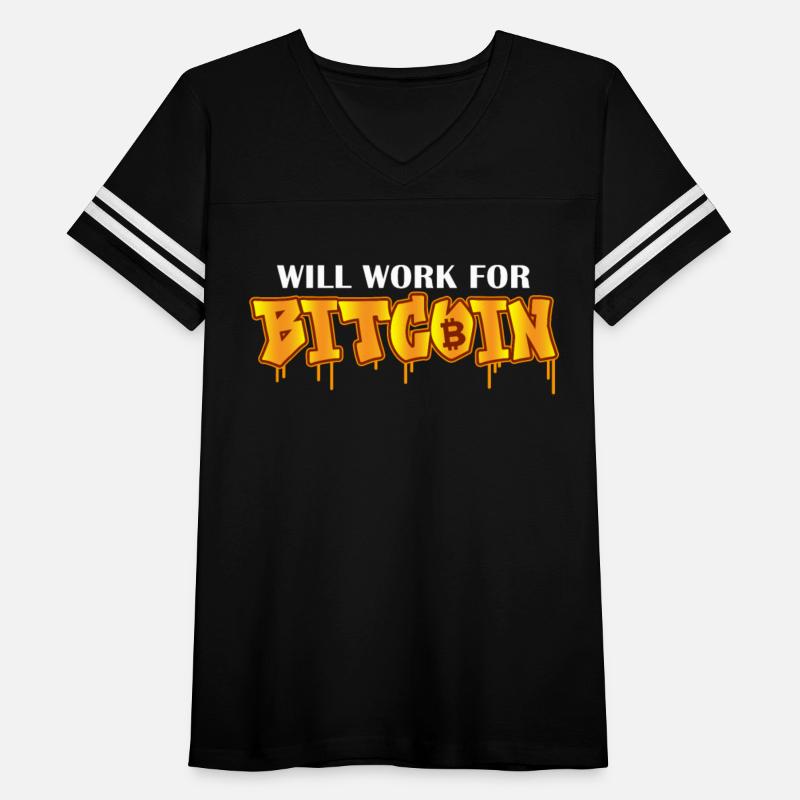 Will Work For Bitcoin Funny Cryptocurrency Bitcoin