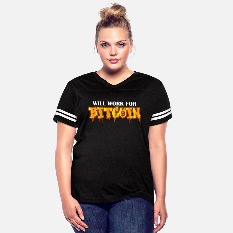 Will Work For Bitcoin Funny Cryptocurrency Bitcoin