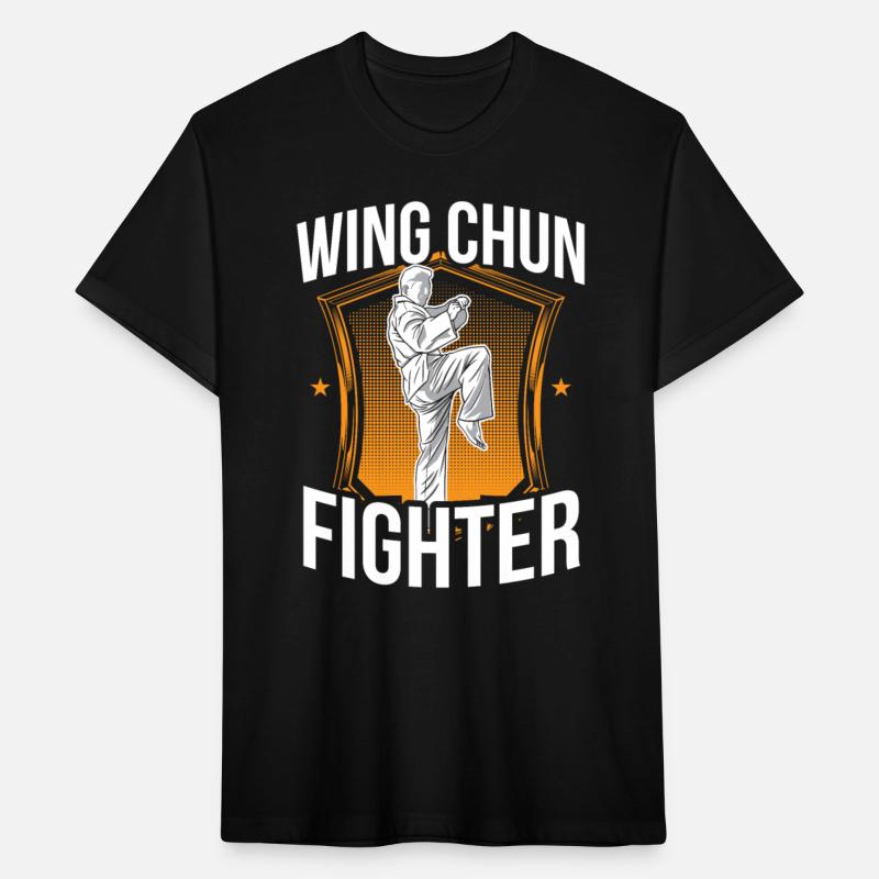 Wing Chun Fighter Coach Martial Arts Training