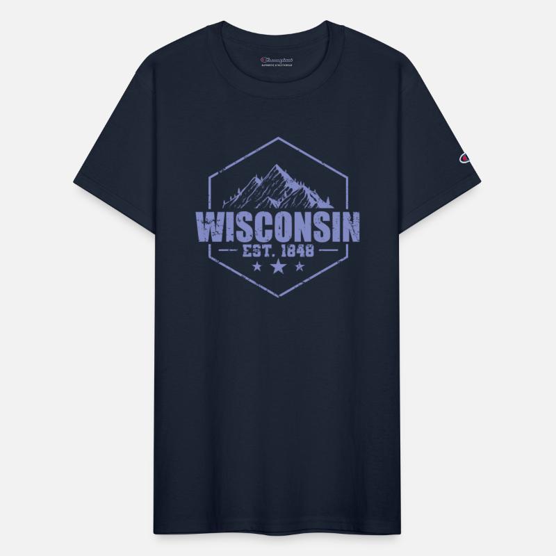 Wisconsin Est. 1848 USA State